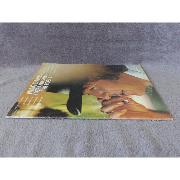 Mac Davis Stop and Smell The Roses LP Vinyl 1974 Columbia KC 32582 Folk Country - Picture 4 of 13